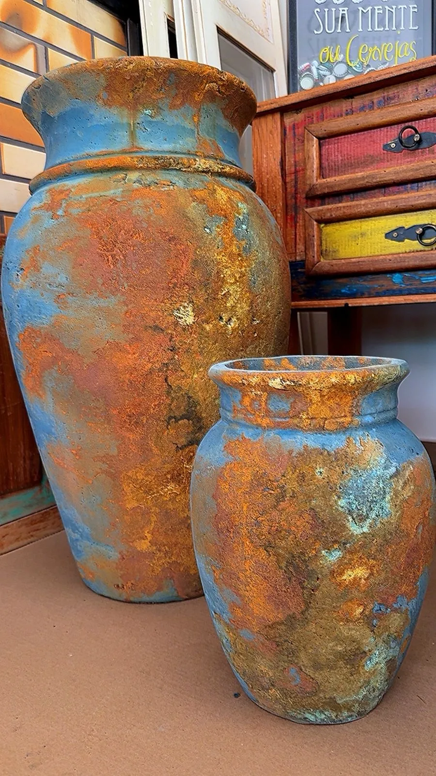 Composição de vasos